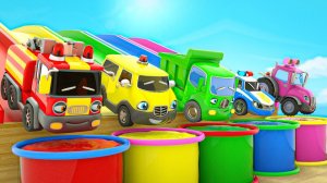 Сборник любимых мультяшек про машинки для малышей и детей | Любимые песенки для детей и малышей