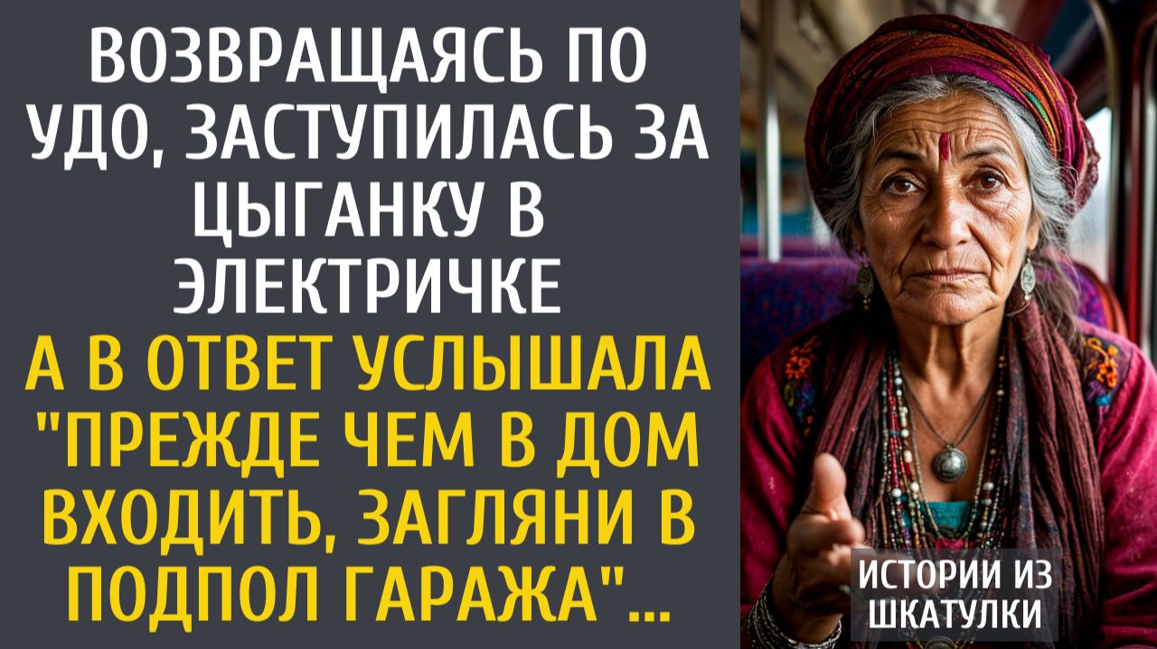 Истории из жизни: Возвращаясь по УДО, заступилась за цыганку в электричке… А услышав в ответ ЭТО… смотреть онлайн