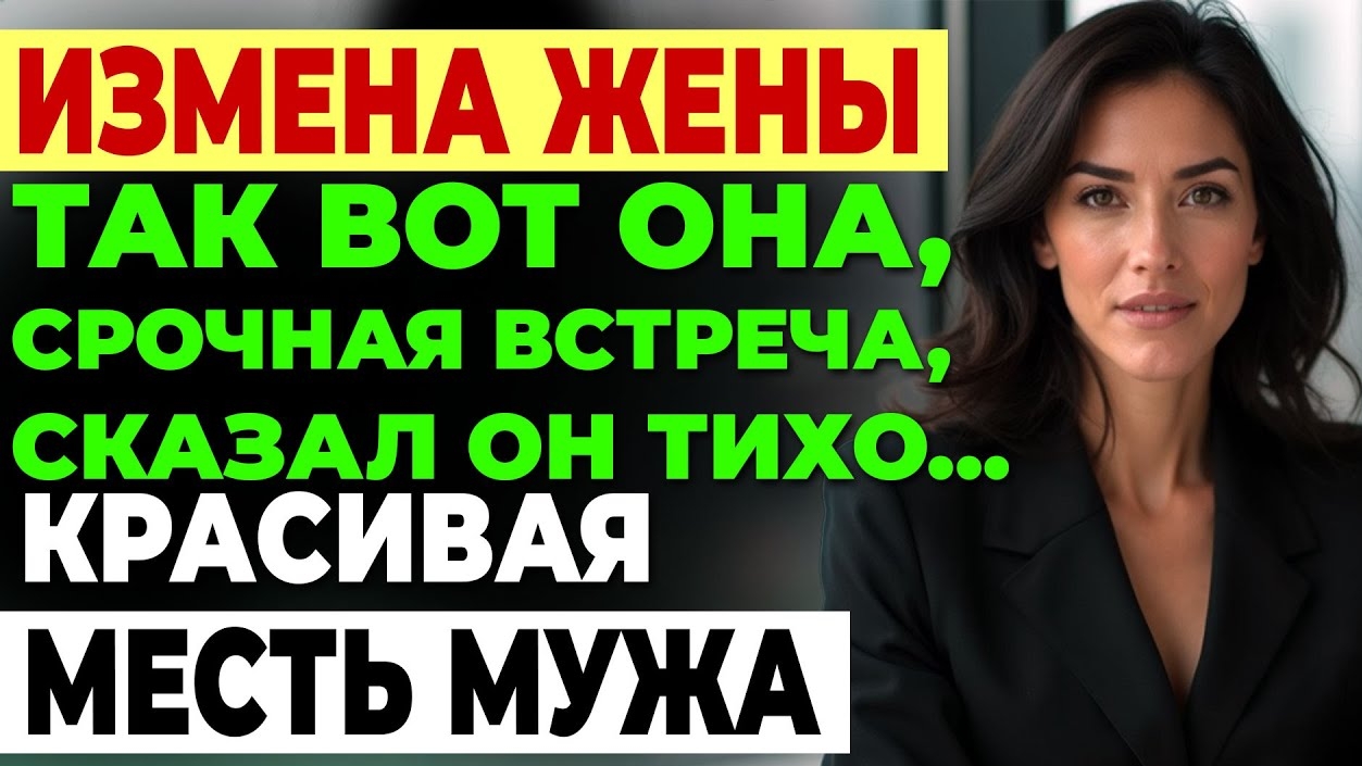 Измена жены. Тайные встреча в кафе обернулась этим. смотреть онлайн