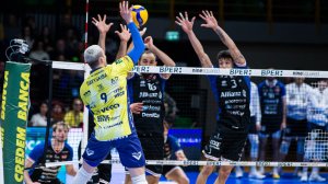 Волейбол. Модена — Милан. Чемпионат Италии 2025-2026. Тур 19