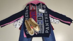 Лот 1918 СТОК OVS детский микс с этикеткой цена 1960р-кг вес 4,7кг 17ед