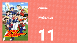 Мэйджор 1 сезон 11 серия «Команда, за которую играл отец» (аниме-сериал, 2004)