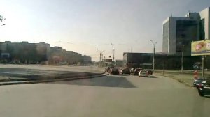 Поездка на автобусе  (маршрут 1204) от Сада Кирова до ТЭЦ-2.