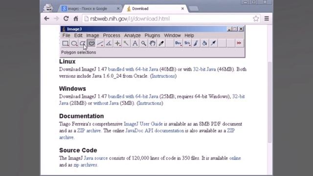 Image J урок 0 как скачать и пользоваться (для микроскопии .mp4 смотреть онлайн