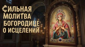 ☦️Сильная молитва Богородице о исцелении🙏