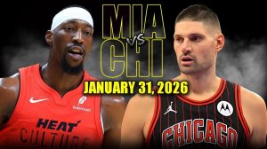 01.02.2026 | ОБЗОР МАТЧА | Майами Хит - Чикаго Буллз | Highlights