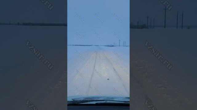 Утром саратовский участок федеральной трассы стал похож на проселочную дорогу смотреть онлайн