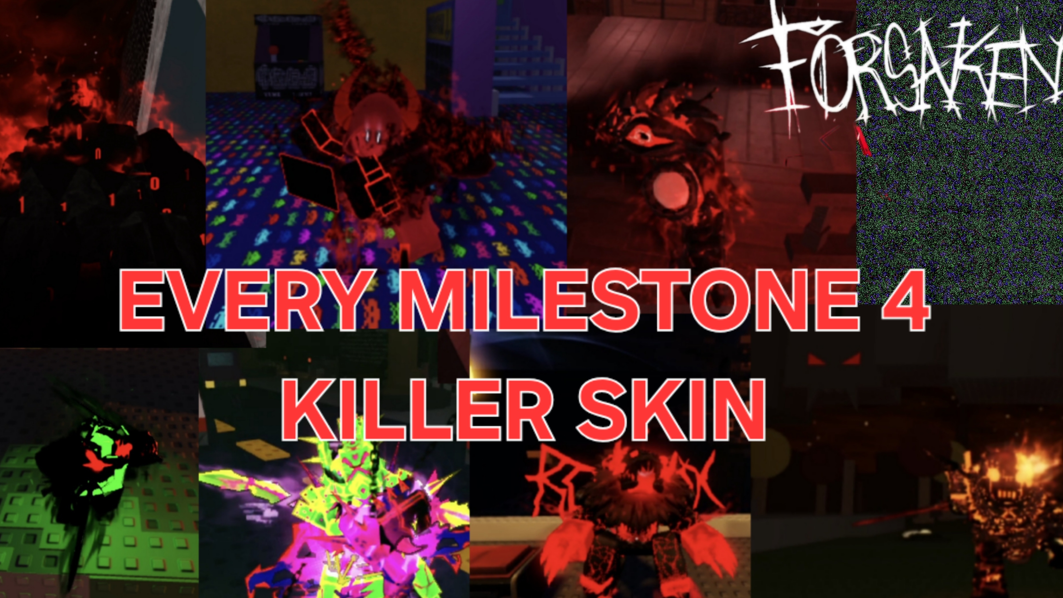 Все Milestone 4 на киллеров в Forsaken #2 ( 1x1x1x1 rework / VC servers Update ) смотреть онлайн