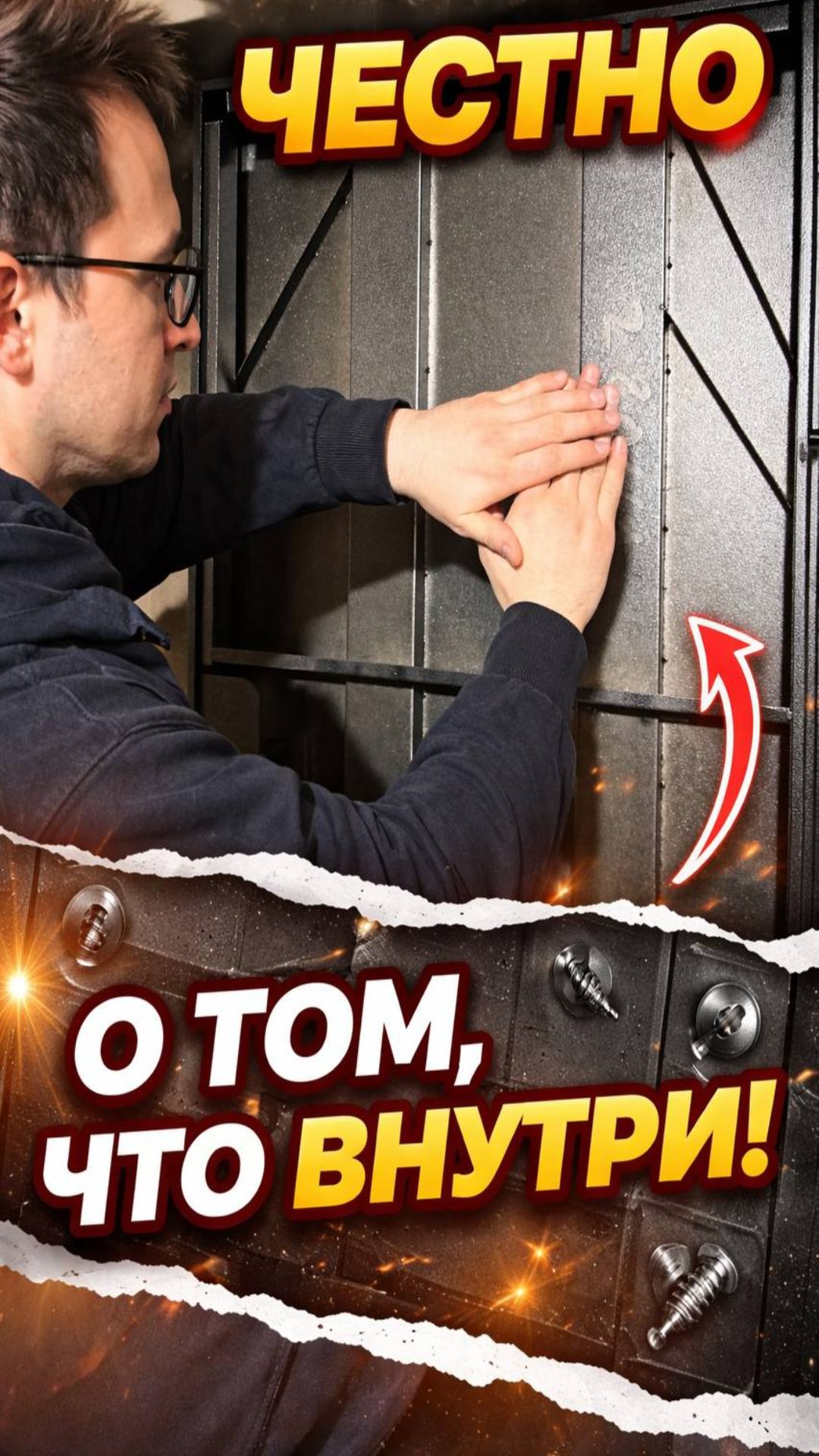 Честно о том, что внутри! #металлическиедвери #входныедвери #безопасностьдома #ребражесткости