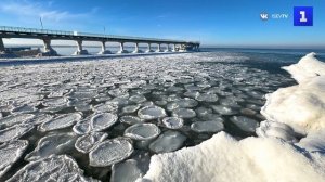 Аномальные морозы в Калининградской области: Балтику сковало льдом