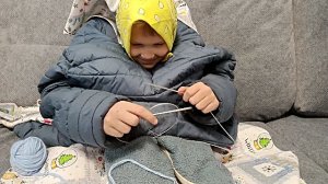 Делаем с внучками мыло.