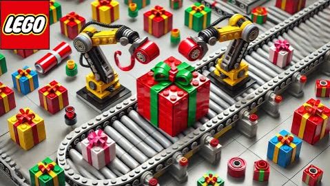 Лего Эта машина для упаковки подарков LEGO… работала только один раз смотреть онлайн