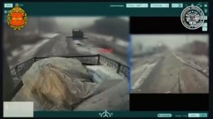 Фронтовые дороги для наземных роботов гораздо сложнее московских улиц..mp4