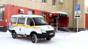 В Ханты-Мансийском комплексном центре новый автобус