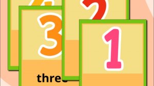 Изучаем цифры на английском языке.Обучаем детишек считать на английском.