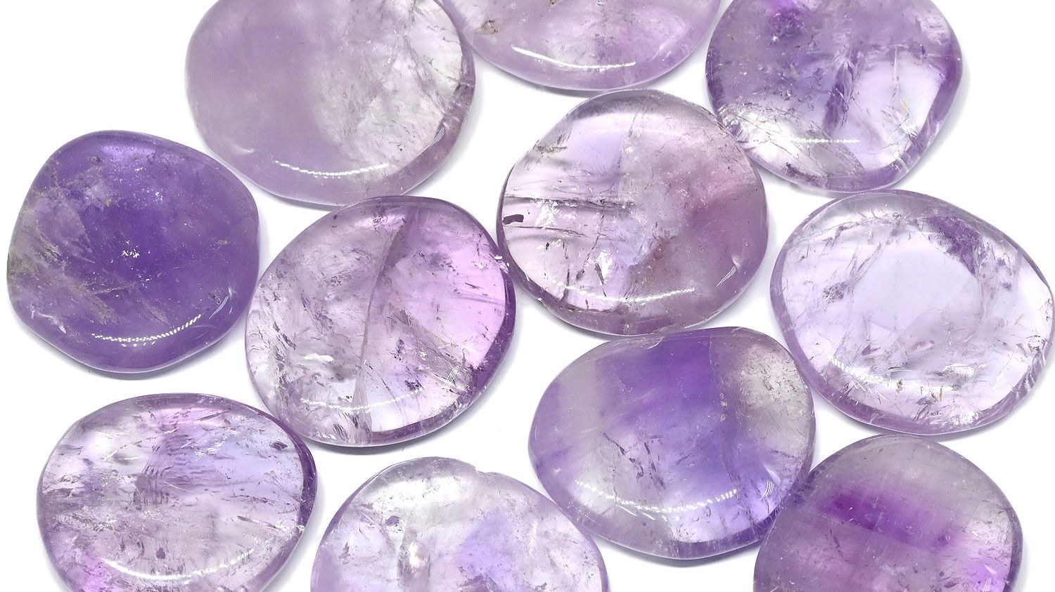 Галька из аметиста.