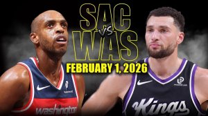 02.02.2026 | ОБЗОР МАТЧА | Вашингтон Уизардс - Сакраменто Кингз | Highlights