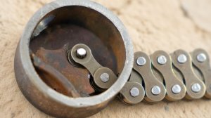 Как сделать выжимку для велосипедной цепи своими руками из звёздочки и трубы