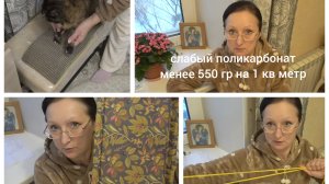 Конец января 2026 года. Братья наши меньшие. Про поликарбонат. Немного товаров на огород и не только