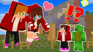 У сестры Джей Джей огромная СЕМЬЯ. Майнкрафт Мультик