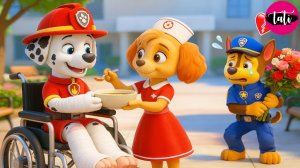 Щенячий патруль и Маршалл. Залипательное видео. Мультфильм для детей и малышей. Анимация 171