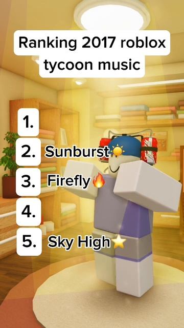 РЕЙТИНГ РОБЛОКС ТАЙКУН МУЗЫКИ 2017