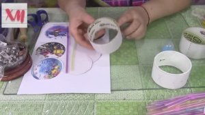 ЧАСЫ елочная игрушка. ХоббиМаркет