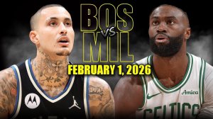 02.02.2026 | ОБЗОР МАТЧА | Бостон Селтикс - Милуоки Бакс | Highlights