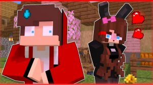 Сестра Джей Джей превращается в девочку-зайчика?! Майнкрафт Мультик