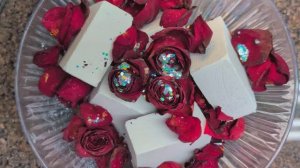 А Powdery Mess ❤️ АСМР Хруст красных роз и мела 💖