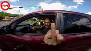 Безумные Психопаты за Рулём. Конфликты на Дороге. Мгновенная Карма в Действии.
