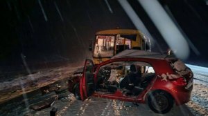 Семь пострадавших в ДТП с автобусом под Красноярском детей госпитализированы