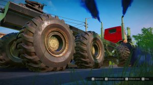 SnowRunner Высокое напряжение Северная Каролина Залив Пайнлайн Реактивная зона Равнина Овиро хиллз п