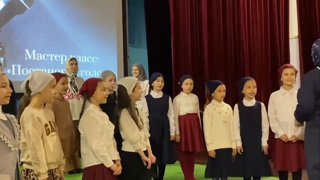 Мастер-класс Постановка голоса