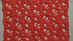 Простой и красивый узор крючком. Вязание по схеме для начинающих. Узоры крючком со схемами Урок 192