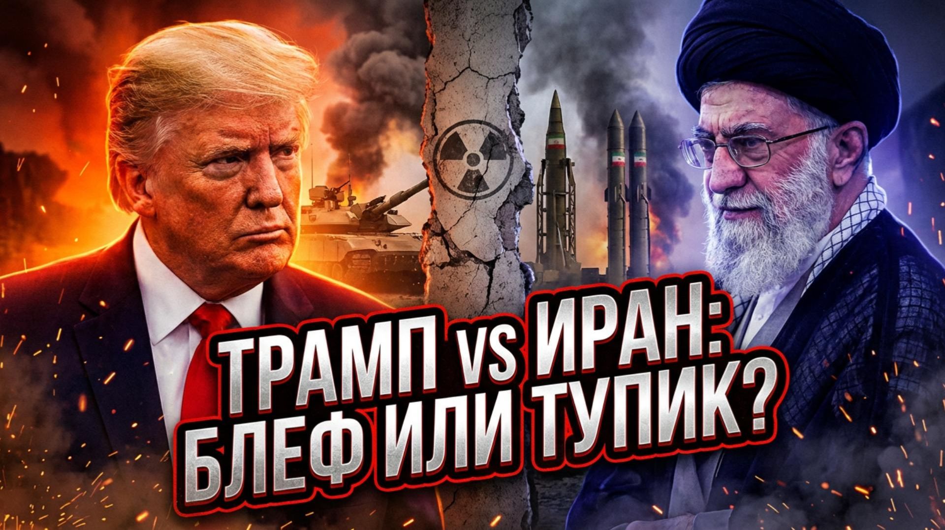 🔥 Трамп и Иран: Грозные слова без реального плана? смотреть онлайн