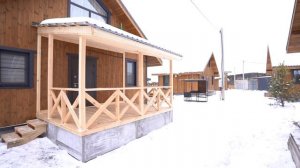 Обзор домов горнолыжный поселок Маунтин Солнечная Долина