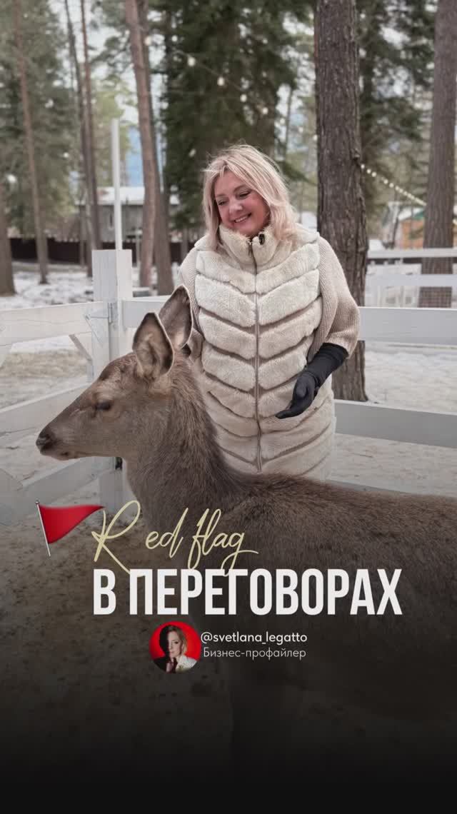 🚩 Ред флаг в переговорах