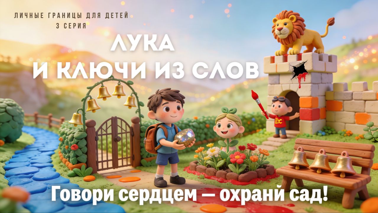Лука и ключи из слов | Как сказать «стоп» другу и сохранить дружбу? 3 серия