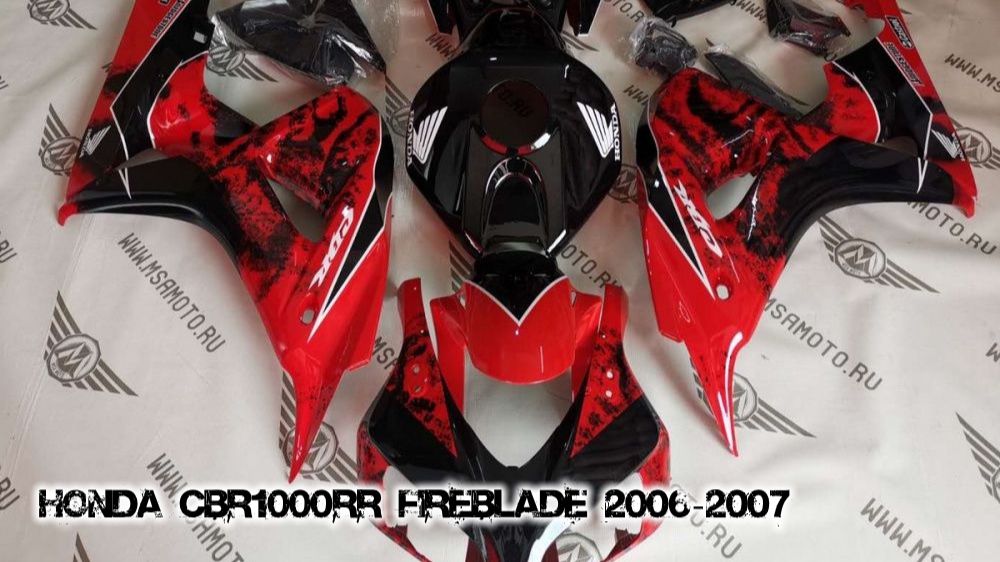 Honda CBR1000RR Fireblade 2006-2007 ||| мотопластик.рф смотреть онлайн