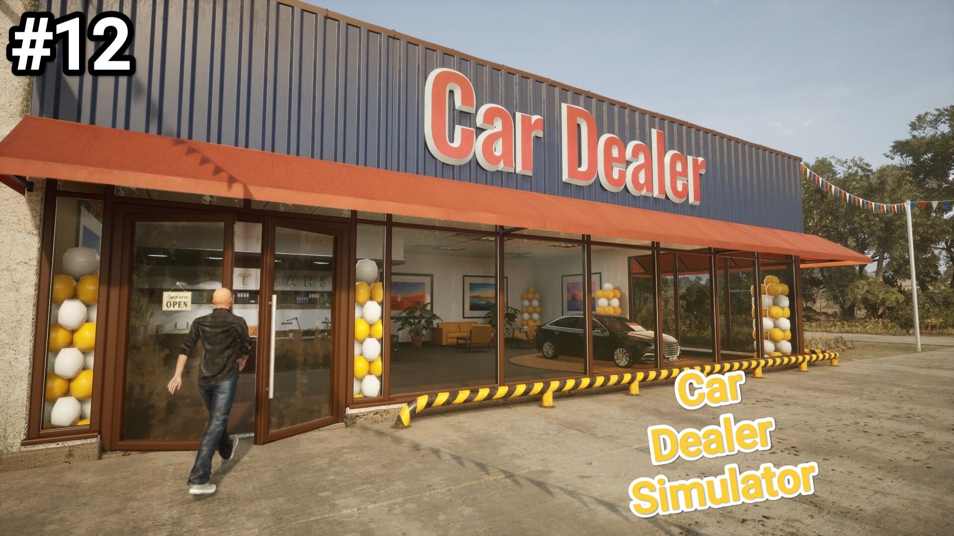 Наш первый сотрудник CarDealerSimulator #12