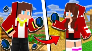 Джей Джей превращается в девушку?! Майнкрафт Мультик