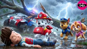 Щенячий патруль и Маршалл. Залипательное видео. Мультфильм для детей и малышей. Анимация 172