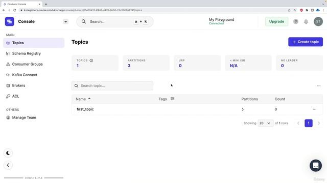 31. Kafka Topics CLI смотреть онлайн
