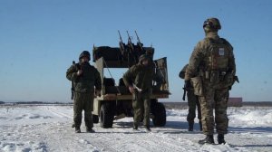 Резервисты отрабатывают антидроновую тактику