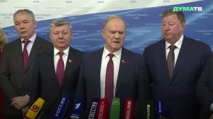 Зюганов: для всех нас важна победа и успешное развитие страны