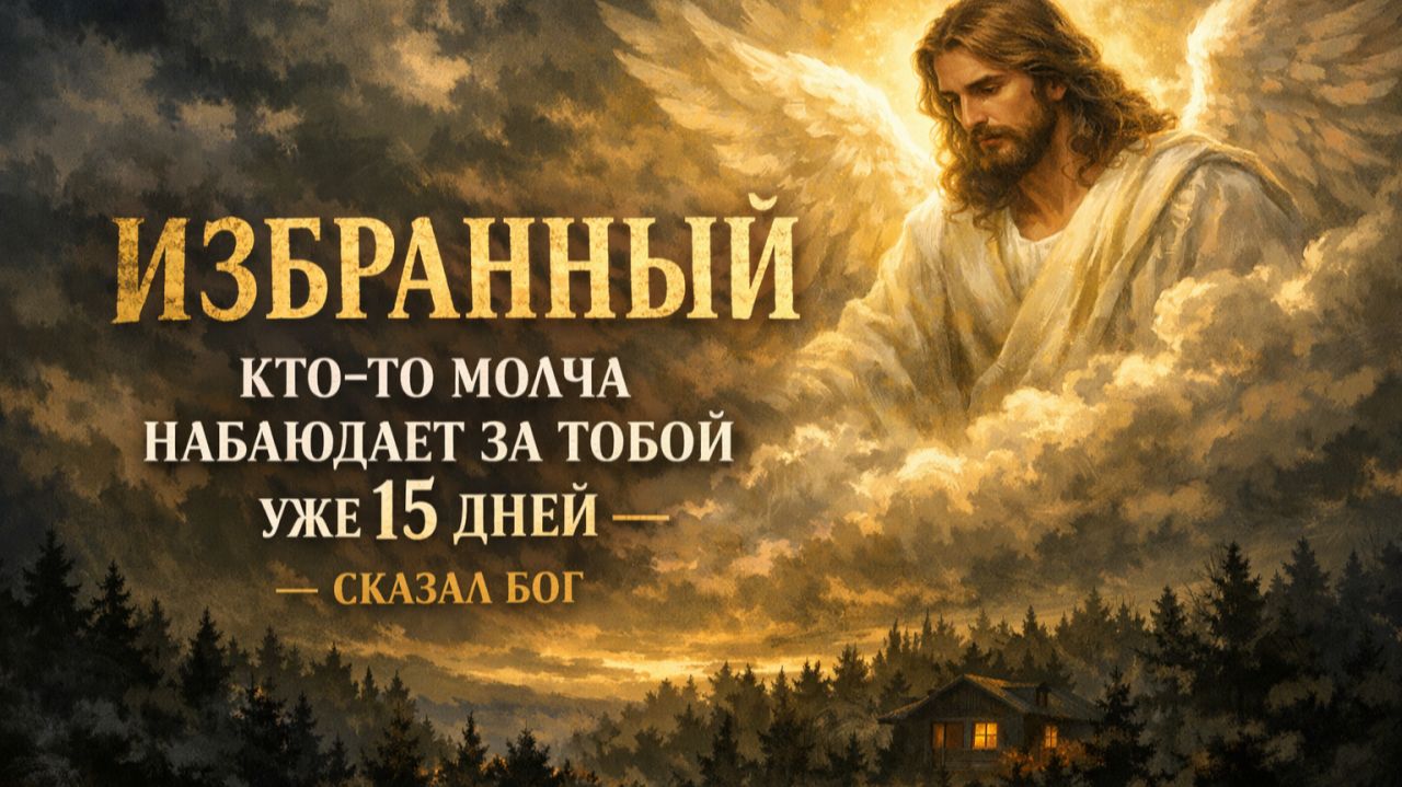 ИЗБРАННЫЙ 😱 КТО-ТО МОЛЧА НАБЛЮДАЕТ ЗА ТОБОЙ УЖЕ 15 ДНЕЙ — СКАЗАЛ БОГ