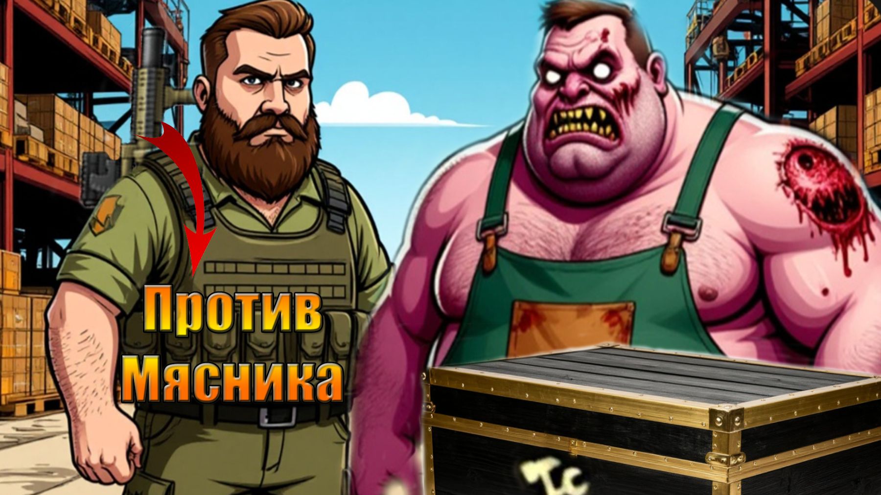 Греник против мясника в хабе мира Last Day | Ласт Дей |LDoE