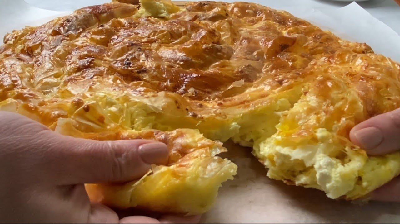 Плацинда в духовке. Бездрожжевое тесто!