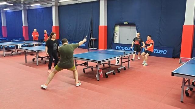 Балашов/Нельсон (1321) - Чирков/Ким (1389) 02.02 Парный турнир по настольному теннису ТТМаршал смотреть онлайн